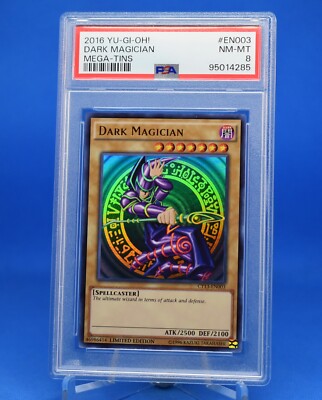2016 Yu-Gi-Oh! Dark Magician [CT13-EN003] Ultra Rare PSA 8-image