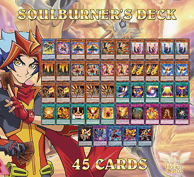 Yugioh VRAINS! Complete Soulburner Deck! Salamangreat Heatleo +  **HOT** + Bonus-image