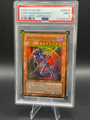🪄 🔥 Dark Magician of Chaos GLD1-EN016 Gold Series 2008 Limited Edition-image