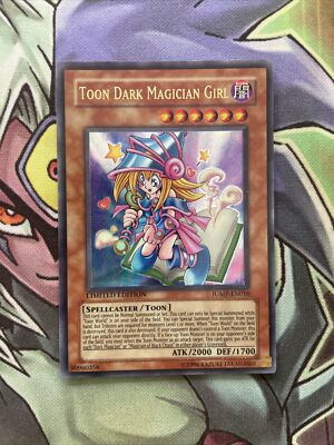 JUMP-EN010 Toon Dark Magician Girl Ultra Rare Limited Edition NM Yugioh Card-image