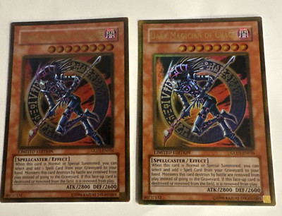 Yu-Gi-Oh! Dark Magician of Chaos Foil GLD1-EN016 Limited Edition Gold Rare LP-image