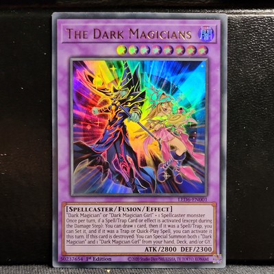 Yugioh - The Dark Magicians - LED6-EN001 - Ultra Rare - 1st Edition - NM-image