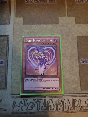 YUGIOH TCG DARK MAGICIAN GIRL MVP1-ENG56 GOLD 1ST EDITION NM-image
