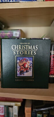 Treasury of Christmas Stories First Edition/printing Vintage Hardcover -image