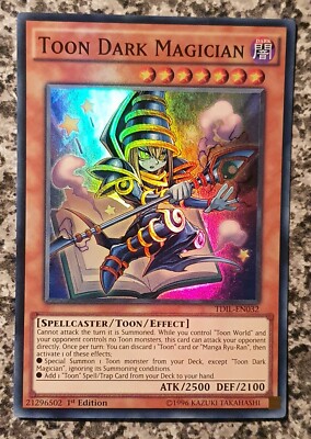 Yugioh Dark Magician TDIL-EN032 Super Rare 1st Edition 2016 MINT-image