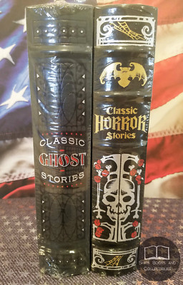 NEW SEALED Classic Horror Stories & Ghost Stories Bonded Leather Poe Lovecraft-image