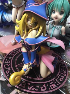 Yu-Gi-Oh Black Magician Girl 1/7 PVC Figure Kotobukiya Used Japan Excellent-image