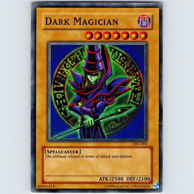 Yugioh Dark Magician SYE-001 Unlimited Super Rare Holo - MP-HP-image