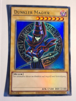 Dark Magician (V.3 - Ultra Rare)●YUGIOH●YGLD●2015●GERMAN●NM●37334-image