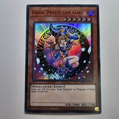 LDS3-EN082 - Dark Magician Girl - Orange Ultra Rare - 1st Edition - YuGiOh-image