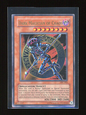 YUGIOH Invasion of Chaos DARK MAGICIAN OF CHAOS IOC-065 Ultra Rare MP-image
