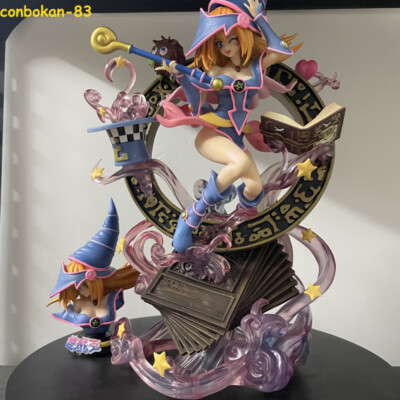Anime Yu-Gi-Oh! Dark Black Magician Girl 15in PVC Figure Model Statues Ornament-image
