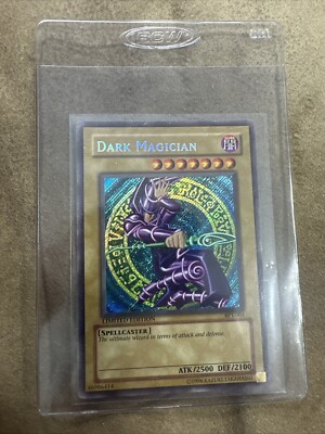 YUGIOH Dark Magician BPT-001 Secret Rare Limited Edition MP-image