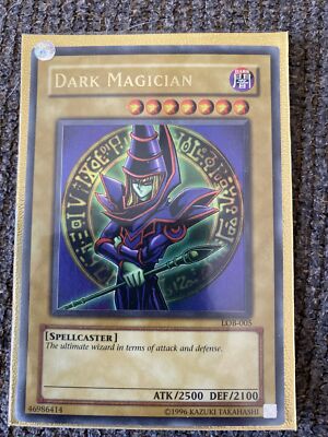 Yugioh! Dark Magician LOB-005 Ultra Rare Unlimited-image