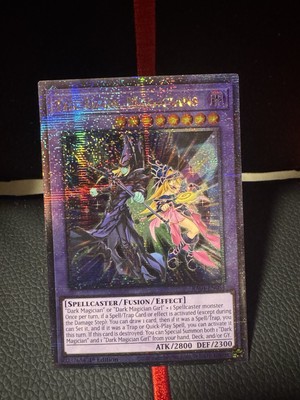 The Dark Magicians [Quarter Century Secret Rare] RA04-EN054 (stampede)-image