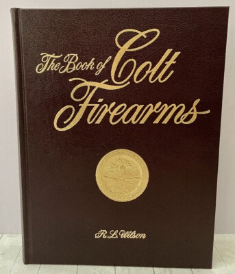 Rare, Book of Colt Firearms, Signed, Deluxe Limited Ed w/ slipcase, 1993 Leather-image