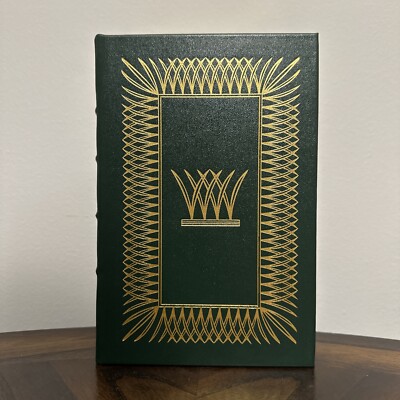 Easton Press Leaves Of Grass By Walt Whitman Leather Bound Collector’s Edition-image