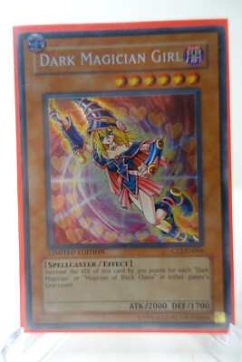 YuGiOh Dark Magician Girl - CT2-EN004 - Secret Rare - Limited Edition LP-image