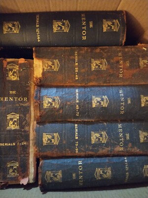 The Mentor 1913 - 1918 Serials 1-144 First magazine issues-image
