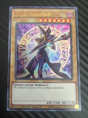 Yugioh Dark Magician DUPO-EN101 Ultra Rare Limited Edition VLP-image