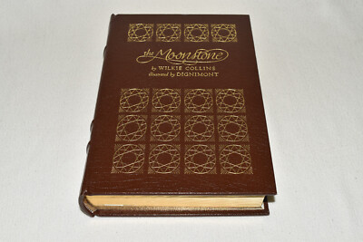 Easton Press THE MOONSTONE Wilkie Collins LEATHER 1959 1ST FAMOUS EDITIONS RARE!-image