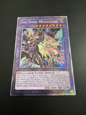 The Dark Magicians 1st Edition Platinum Secret Rare RA04-EN054 Yu-Gi-Oh-image