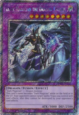 Yu-Gi-Oh! Dark Magician the Dragon Knight RA03-EN268 Platinum Secret Rare-image