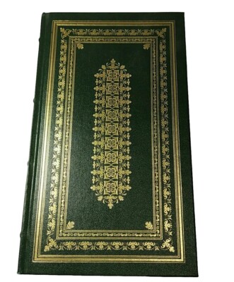 CANTERBURY TALES by GEOFFREY CHAUCER Leather Bound Franklin Library Collectible-image