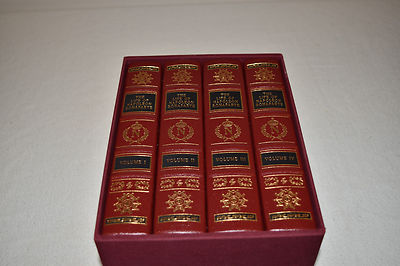 Easton Press 4V LIFE OF NAPOLEON BONAPARTE #83/400 LEATHER George Cruikshank MNT-image