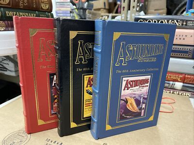 Easton Press ASTOUNDING STORIES 60th Anniversary Collection Lot of Three MINT-image