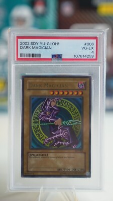 2002 (SDY-006) YU-GI-HO! - Dark Magician - (PSA 4)-image