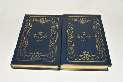 Easton Press 2V JOHN PAUL JONES Lincoln Lorenz 1ST EDITION LEATHER History FINE!-image