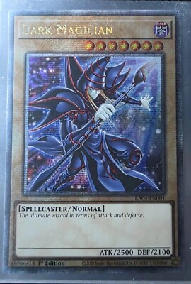Dark Magician (New Art) (Quarter Century Secret Rare) RA04-EN001 Quarter Century-image
