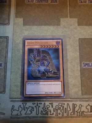 YUGIOH TCG DARK MAGICIAN YSYR-EN001 ULTIMATE UNLIMITED EDITION LP-image
