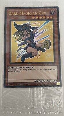 YUGIOH Dark Magician Girl - LART-EN035 - Limited Edition - Ultra Rare SEALED-image