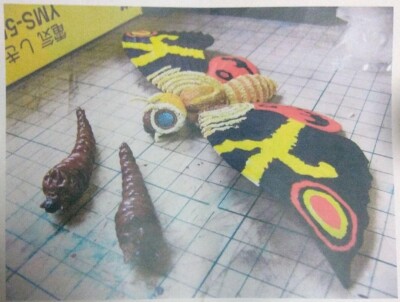 Godzilla vs. Mothra 1961 Mothra garage kit Figure FUTUREWORLD3 Japan Unused-image