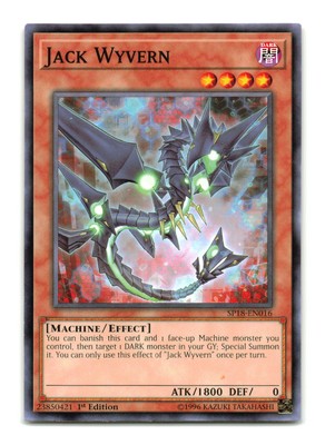 Jack Wyvern - SP18-EN016 1st Edition - YuGiOh-LP-image