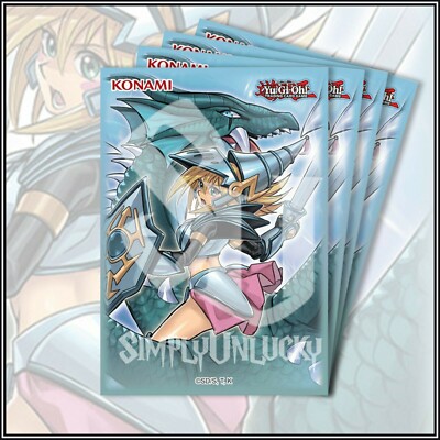 DARK MAGICIAN GIRL DRAGON KNIGHT 50 SLEEVES | *OFFICIAL KONAMI* YuGiOh🔥-image