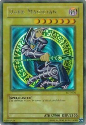 *** DARK MAGICIAN *** ORIGINAL ULTRA RARE SDY-006 (HP) YUGIOH!-image