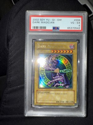2002 YU-GI-OH! DARK MAGICIAN SDY-006 PSA 4 VG-EX-image