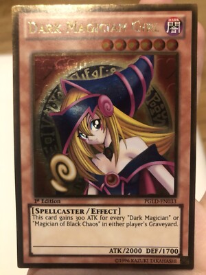 Dark Magician Girl PGLD-EN033 Premium Gold 1st Edition-image