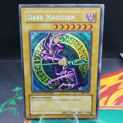 REVERSE HOLO Dark Magician BPT-001 Lightly Played Secret Rare Limited Edition-image