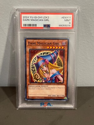 2024 YU-GI-OH DARK MAGICIAN GIRL LDK2-ENY11 PSA 9-image