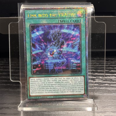 Link into the VRAINS! (Quarter Century Secret Rare) RA04-EN294 Yu-Gi-Oh! NM-image