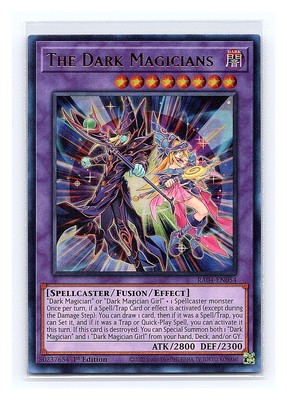 The Dark Magicians (UR) #RA04-EN054 Quarter Century Stampede Yugioh Ultra Rare-image