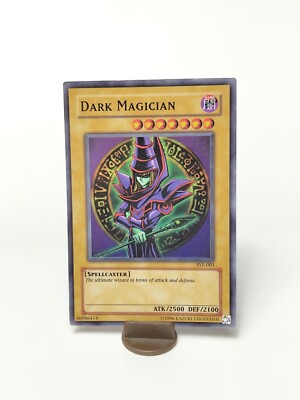 YUGIOH DARK MAGICIAN SYE-001 1ST SUPER (MP)-image
