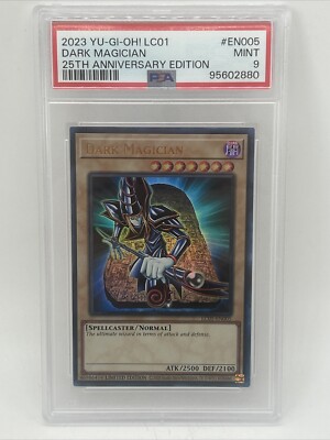 PSA 9 Dark Magician 25th Anniversary EN005 2023 YU-GI-Oh! Legendary Collection-image