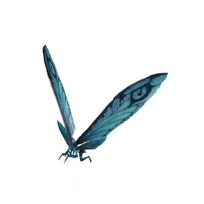 Godzilla 2019 Exquisite Basic Mothra Emerald Titan Figure Hiya Toys-image