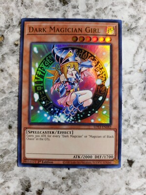 Yu-gi-oh! TCG GOLD LDS3-EN082 Dark Magician Girl x1 Ultra Rare 1st Edition NM 🟡-image