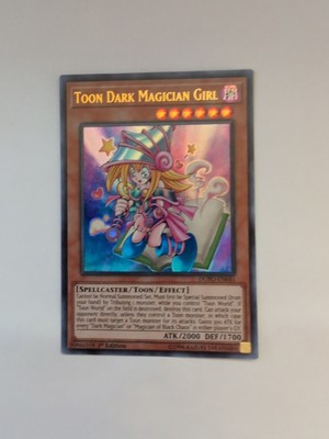 YUGIOH! Toon Dark Magician Girl DUPO-EN041 Ultra Rare 1st Edition NM-image